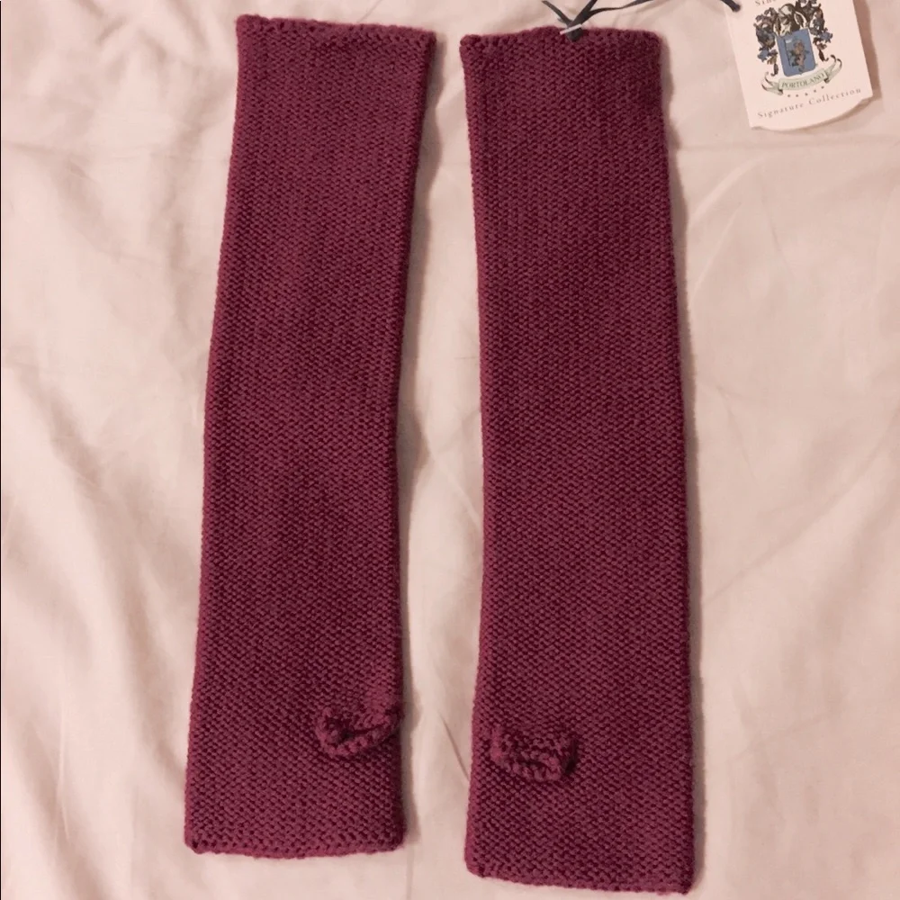 Portolano Long Fingerless Gloves / Arm Warmers